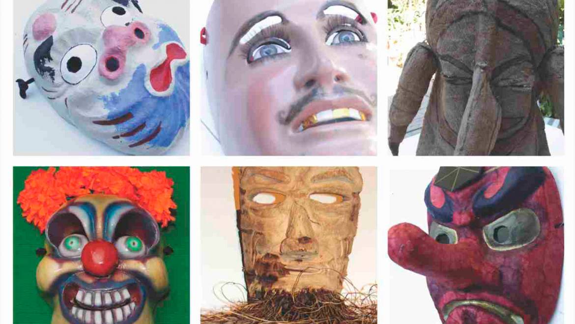 Máscaras del mundo. Colección Luisa Valenzuela