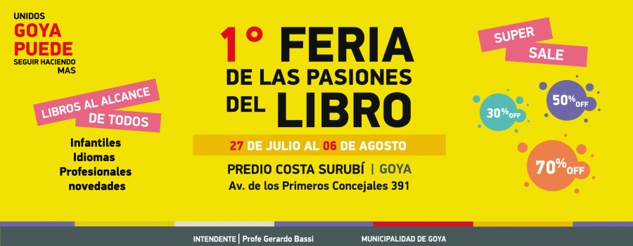 Luisa en la Feria del Libro de Corrientes