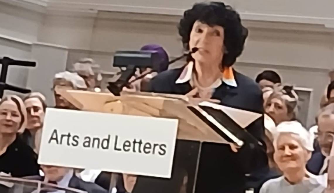Luisa Valenzuela, Miembro Honoraria Extranjera en la Academia Norteamericana de Artes y Letras